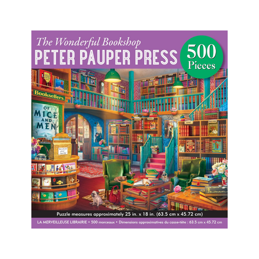 The Wonderful Bookshop 500 Piece Puzzle