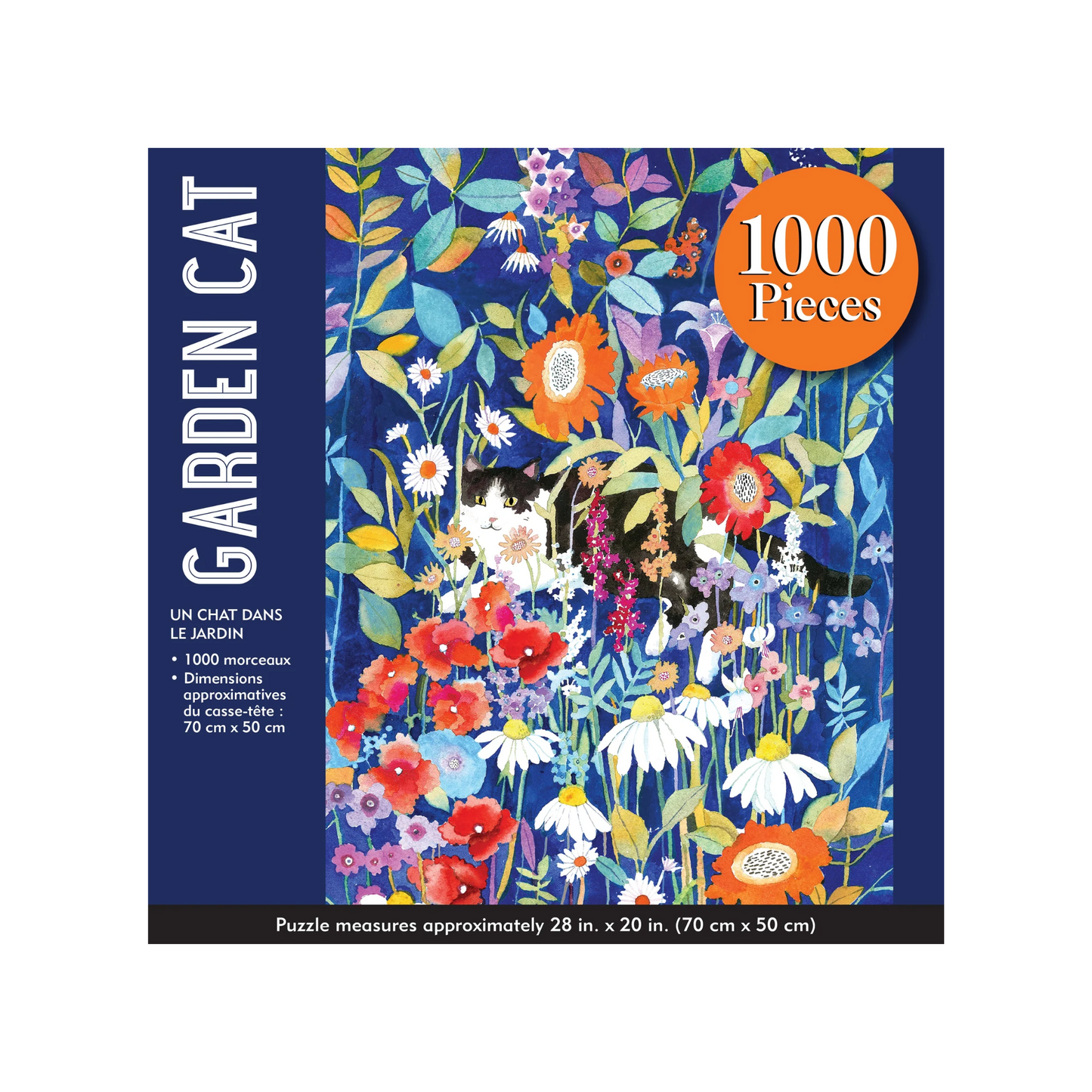 Garden Cat 1000 Piece Puzzle