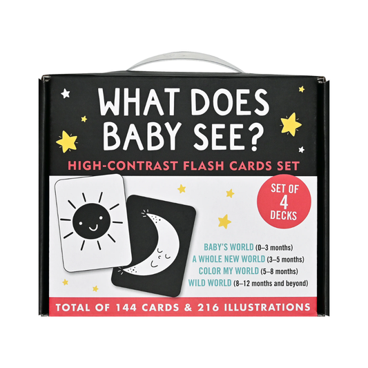 What Does Baby See? - High Contrast Flash Cards Set