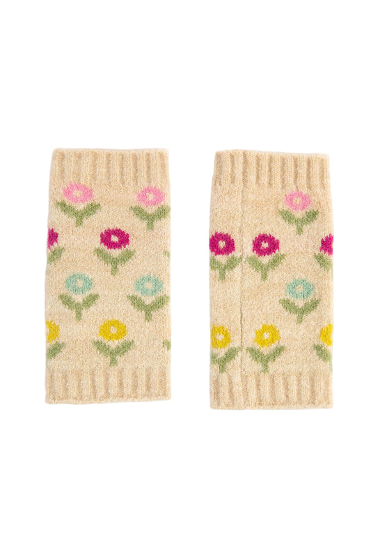 Willow Ditsy Floral Wrist Warmers
