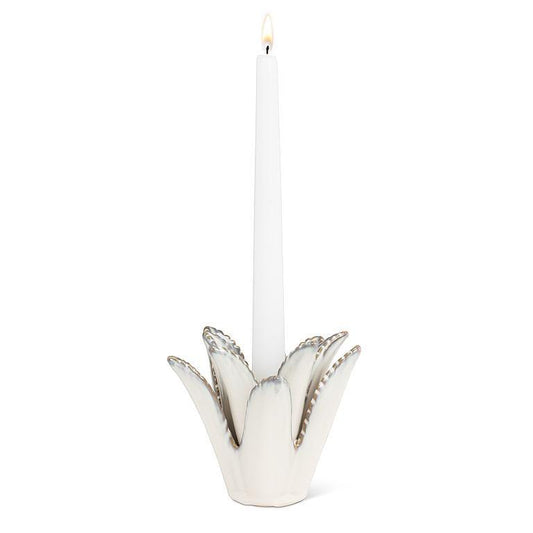 Agave Taper Candle Holder