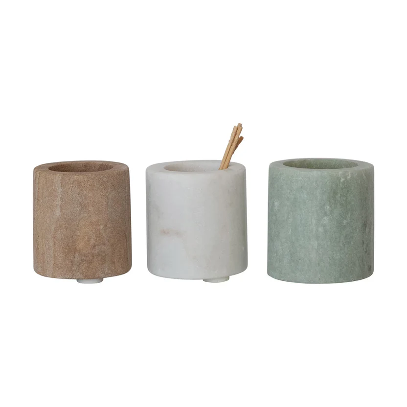 Stone Toothpick Holder