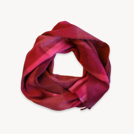 Plaid Seamless Alpaca Scarves