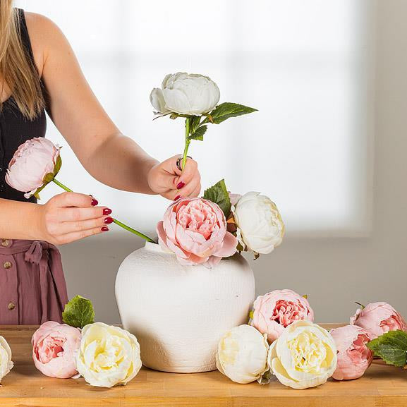 Artificial Peony Bouquets