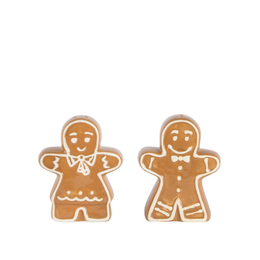 Gingerbread Salt and Pepper Shaker Set