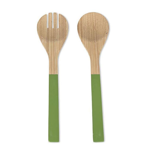 Bamboo Salad Servers