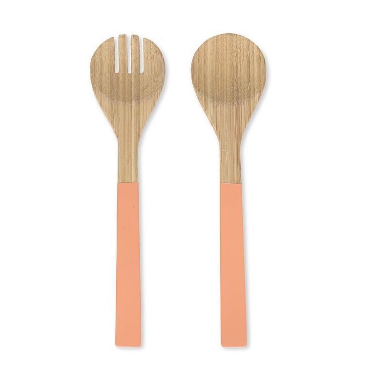 Bamboo Salad Servers