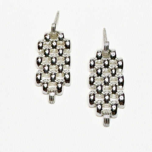 Bambu Lana Drop-Link Stud Earrings