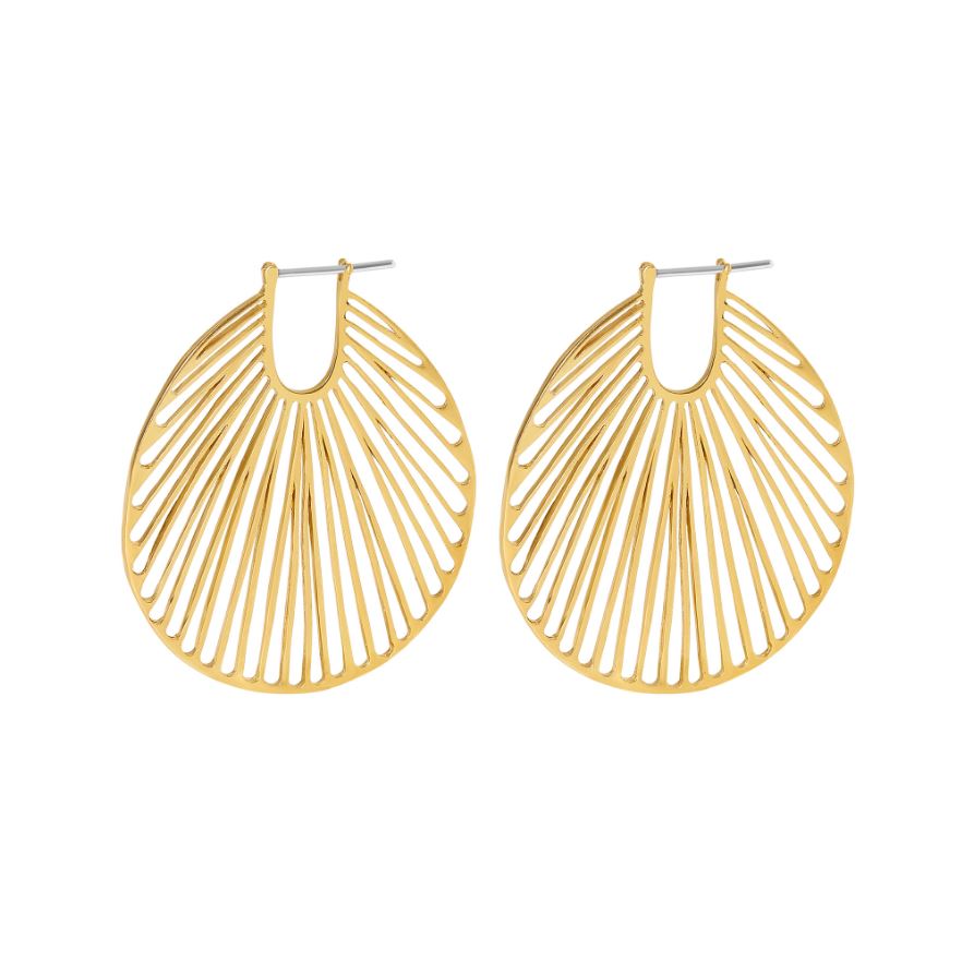 Bambu Becca Fan Earrings
