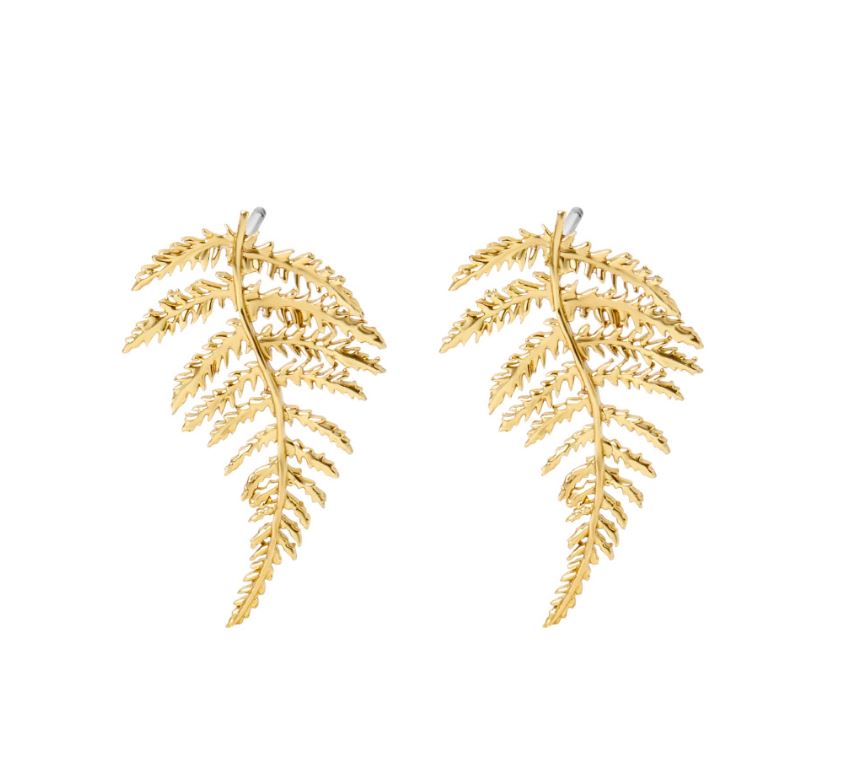 Bambu Isolde Fern Earrings