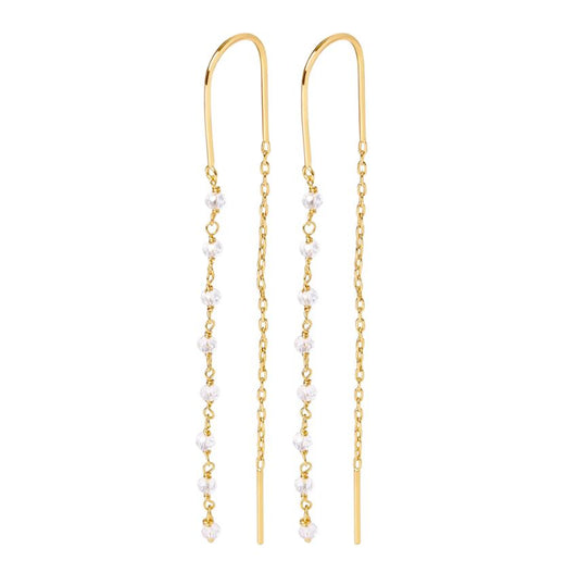 Bambu Jane Crystal Drop Earrings
