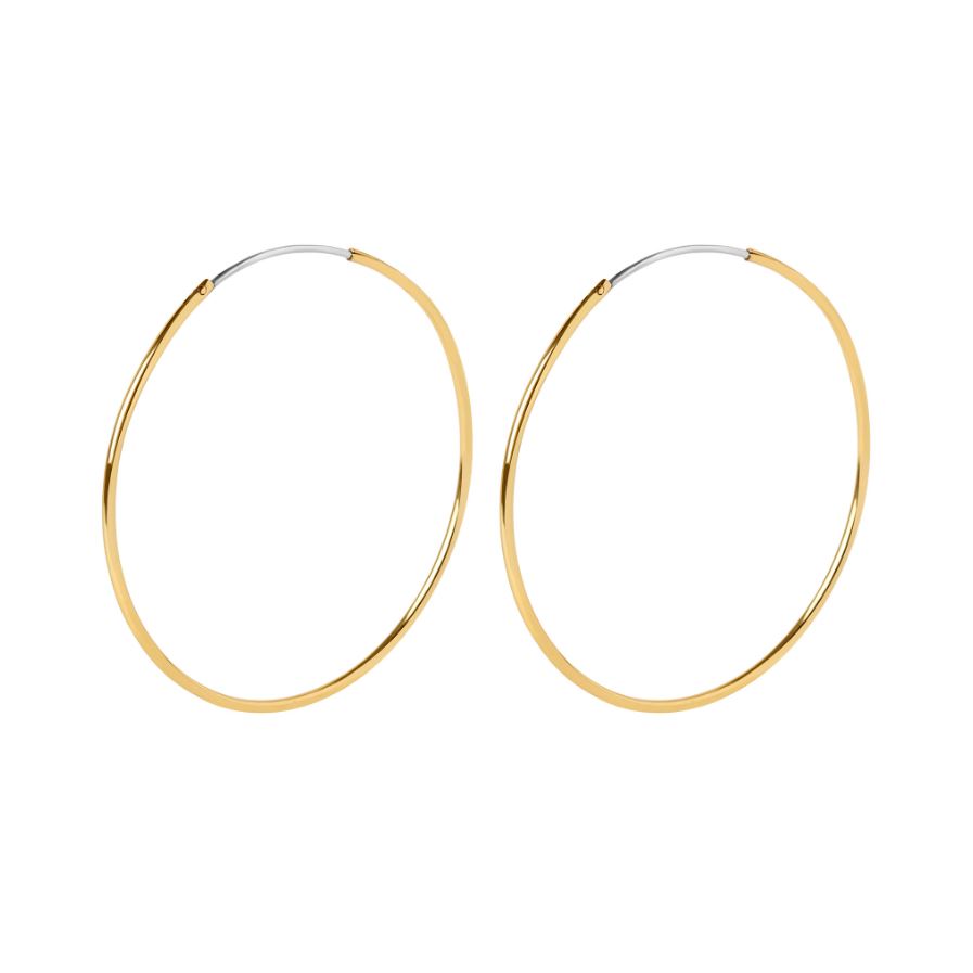 Bambu Keke Medium Hoop Earrings