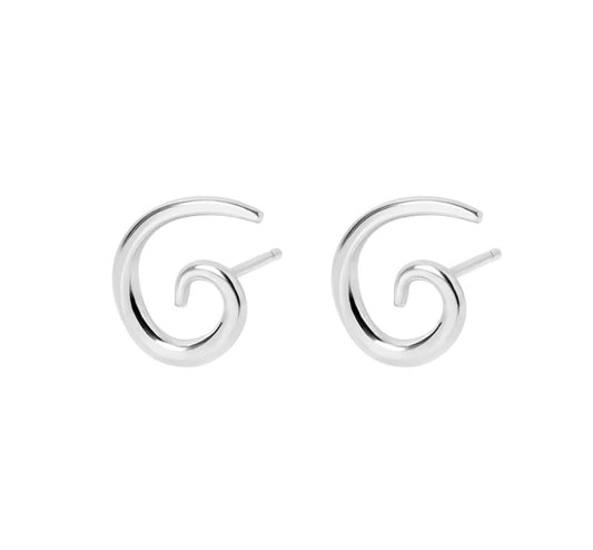 Bambu Koru Spiral Stud