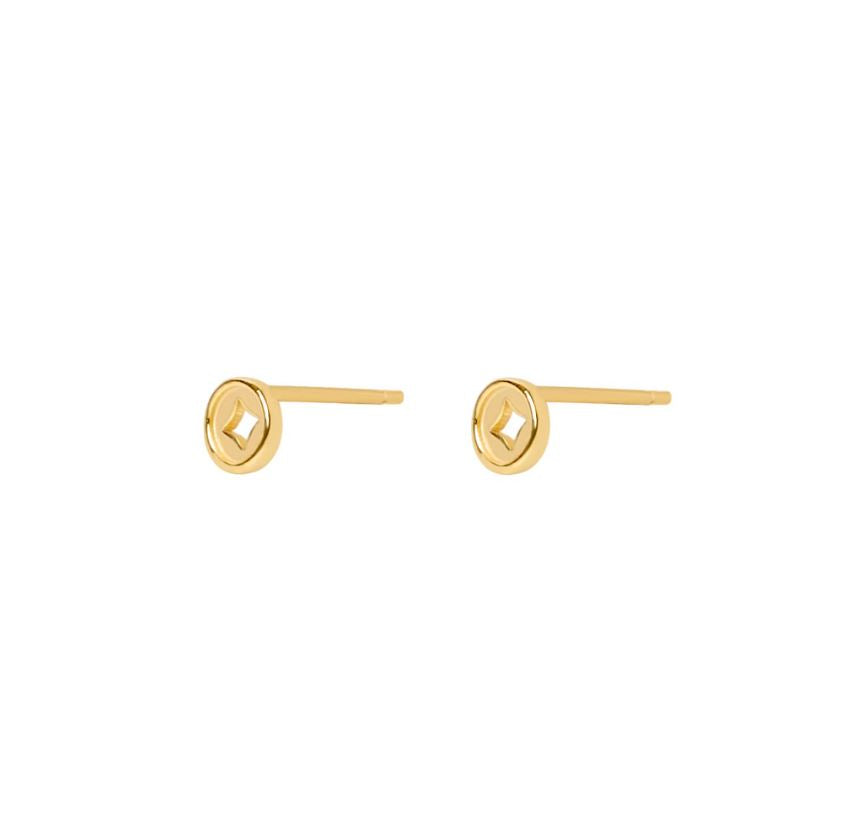 Bambu Posey Stud Earrings