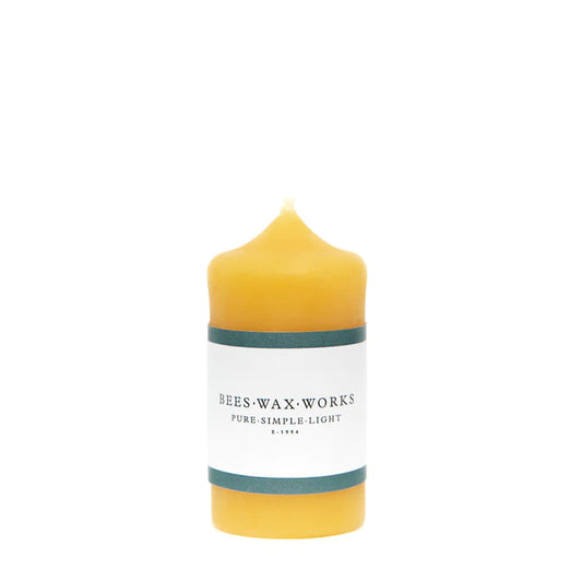 Beeswax Works Pillar Candle - 3 inch