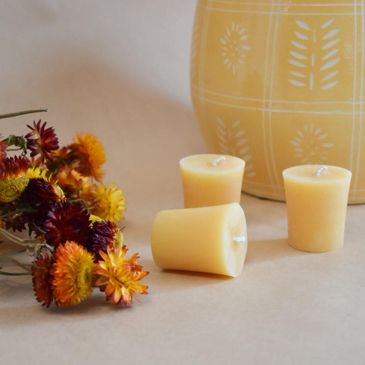 Beeswax Works Votive Candles