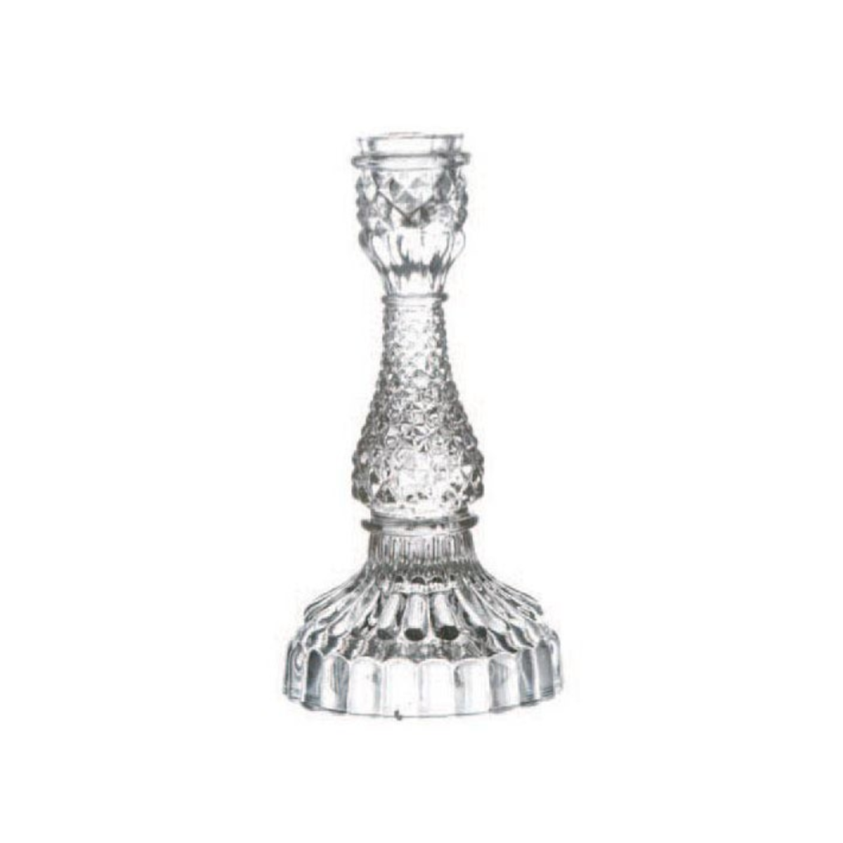 Bella Glass Taper Holder - Large