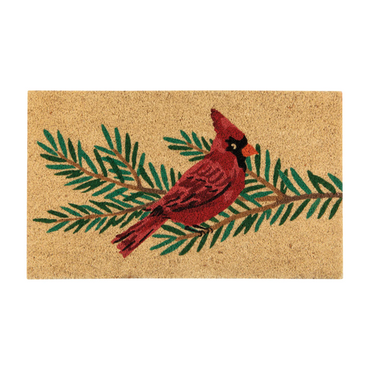 Birds & Boughs Cardinal Doormat