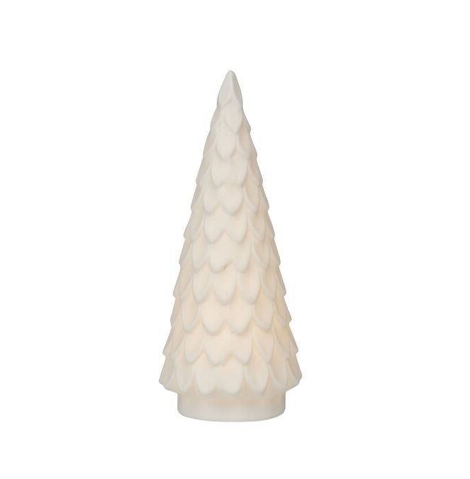 Bisque Finish LED Ceramic Trees