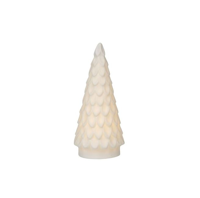 Bisque Finish LED Ceramic Trees