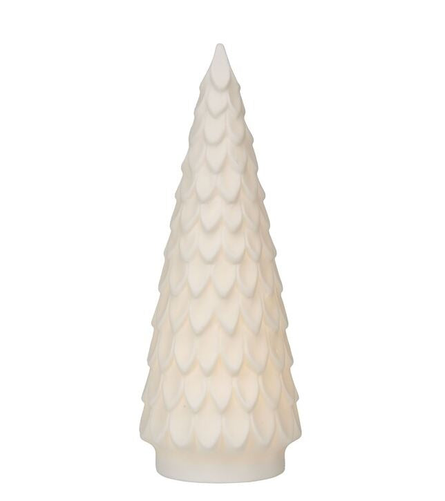 Bisque Finish LED Ceramic Trees