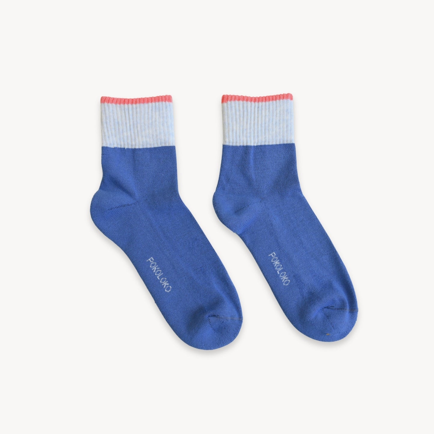 Pima Cotton Colour Block Socks