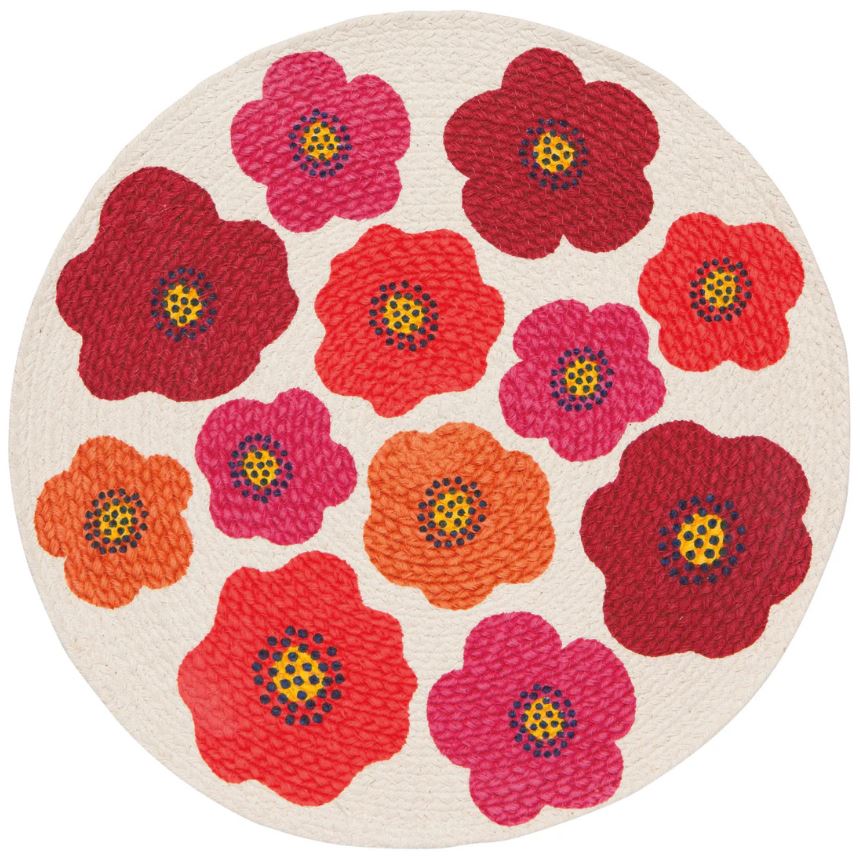 Braided Poppy Placemat