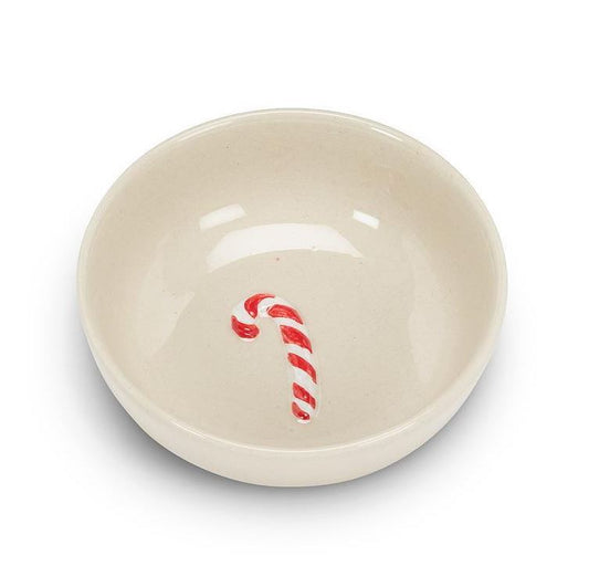 Mini Candy Cane Bowl