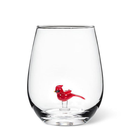 Cardinal Wine Glass
