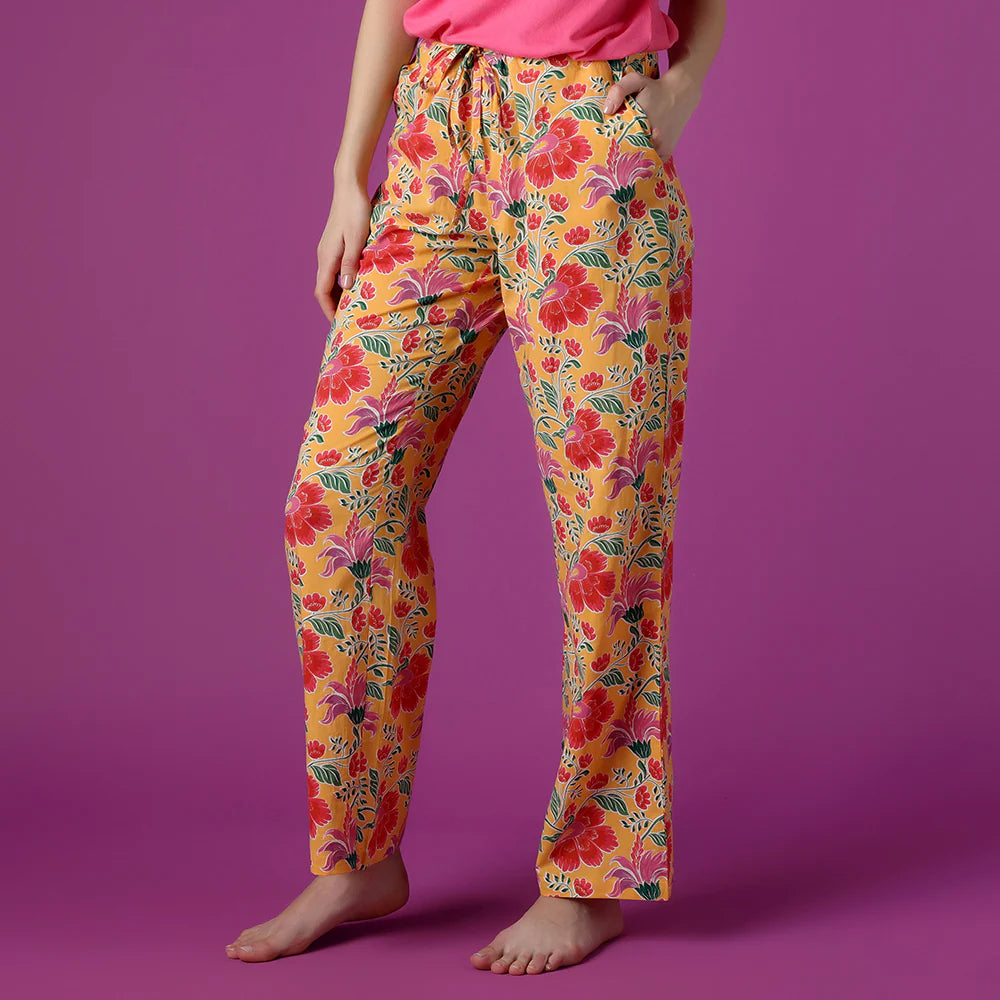Long cotton pajama pants hotsell