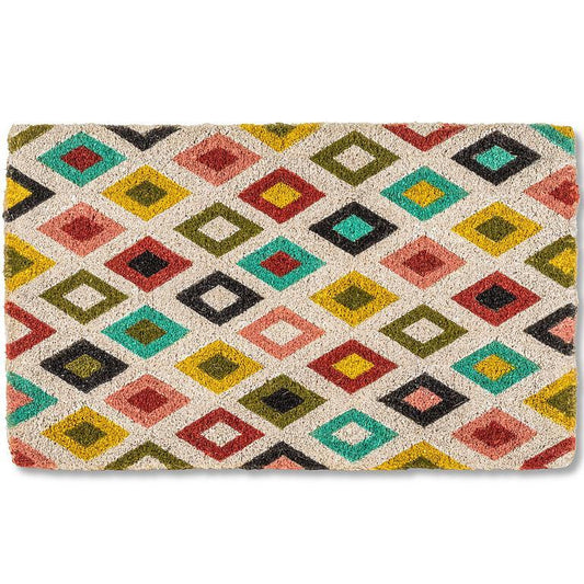 Colourful Diamonds Doormat