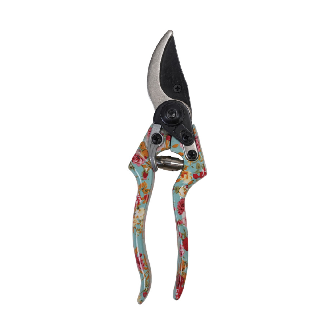Garden Clippers with Floral Pattern