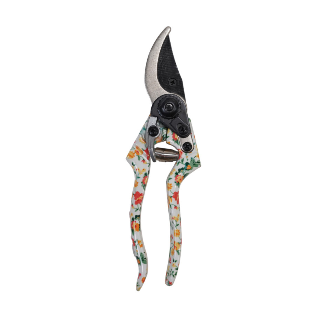 Garden Clippers with Floral Pattern