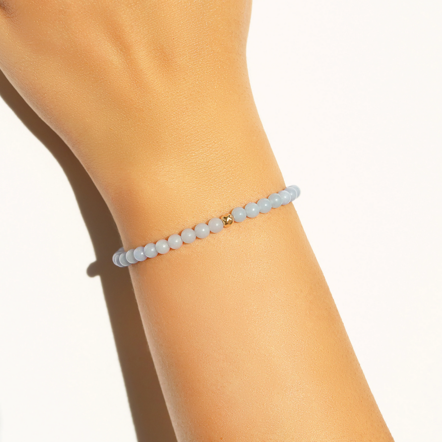 Dainty Stillness Bracelet - Angelite