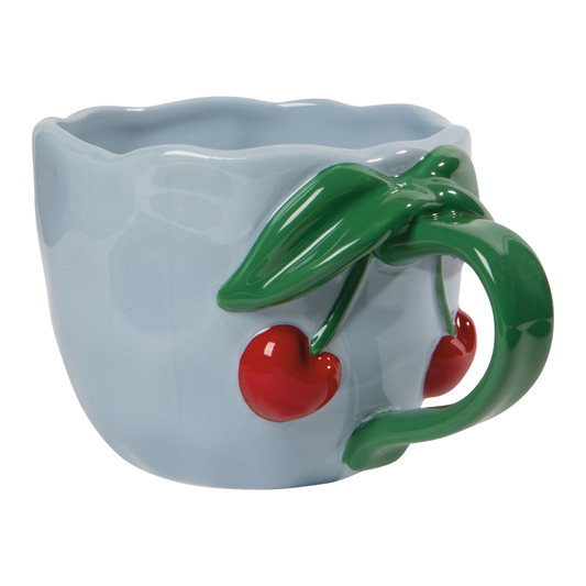 Very Cherry Sculpted Mug