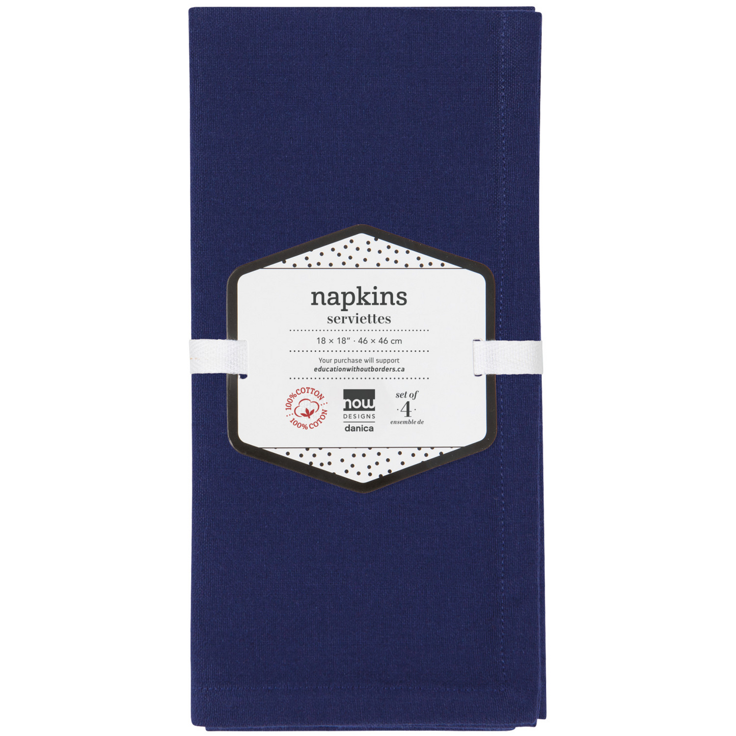 Spectrum Cotton Napkins Set/4