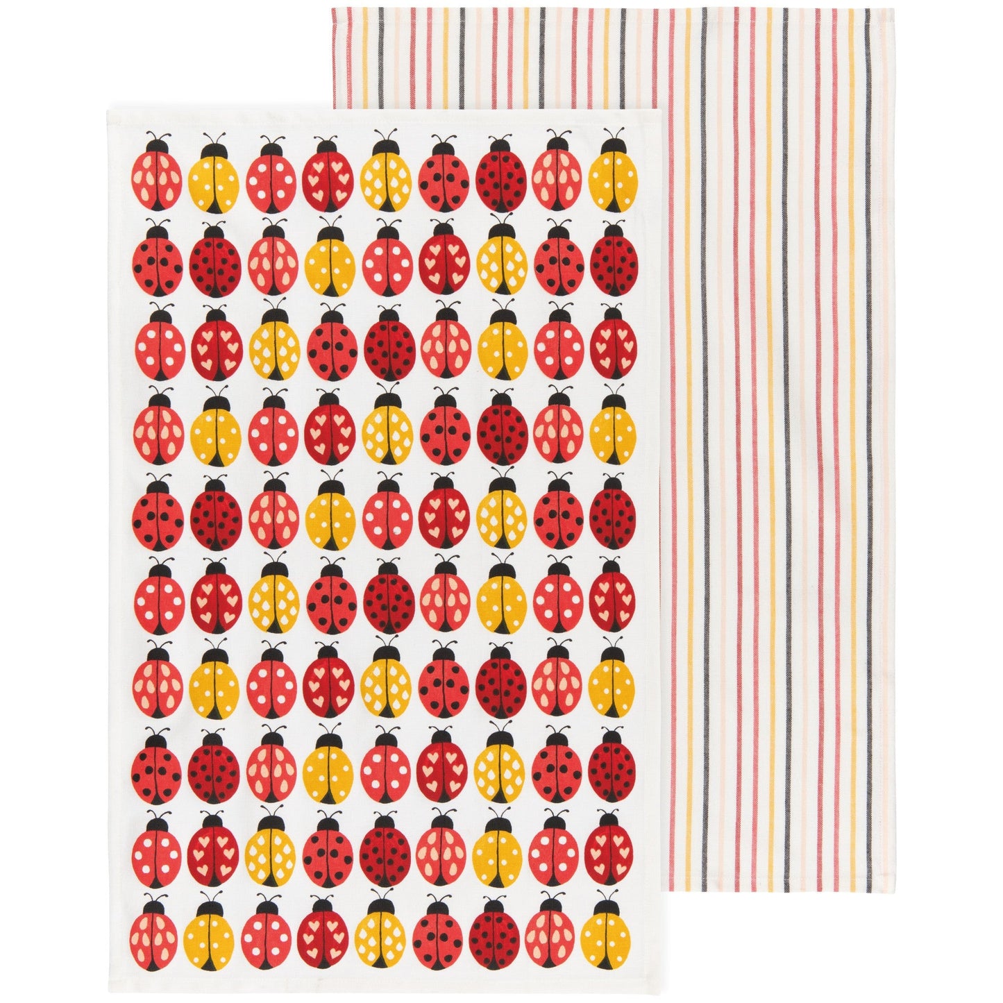 Ladybugs Dishtowels Set/2