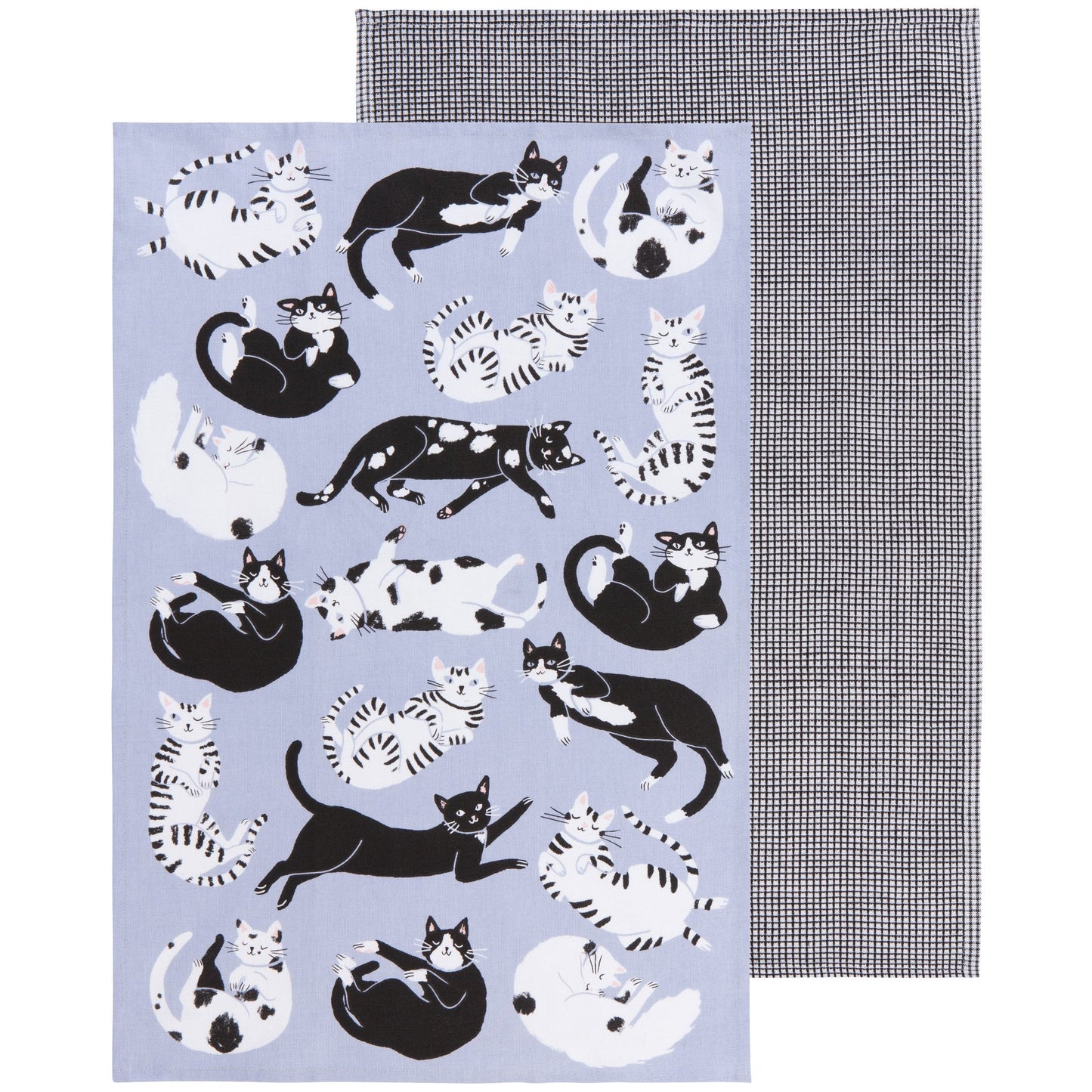 Meow & Furever Dishtowels Set/2