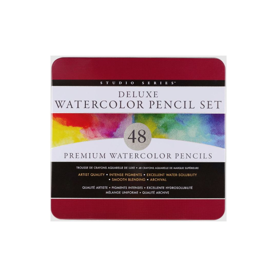 Deluxe Watercolor Pencil Set/48