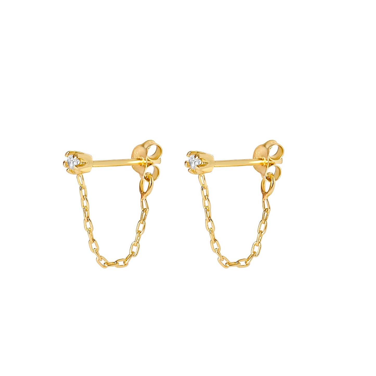Eloise Dangling Chain Ear Jacket