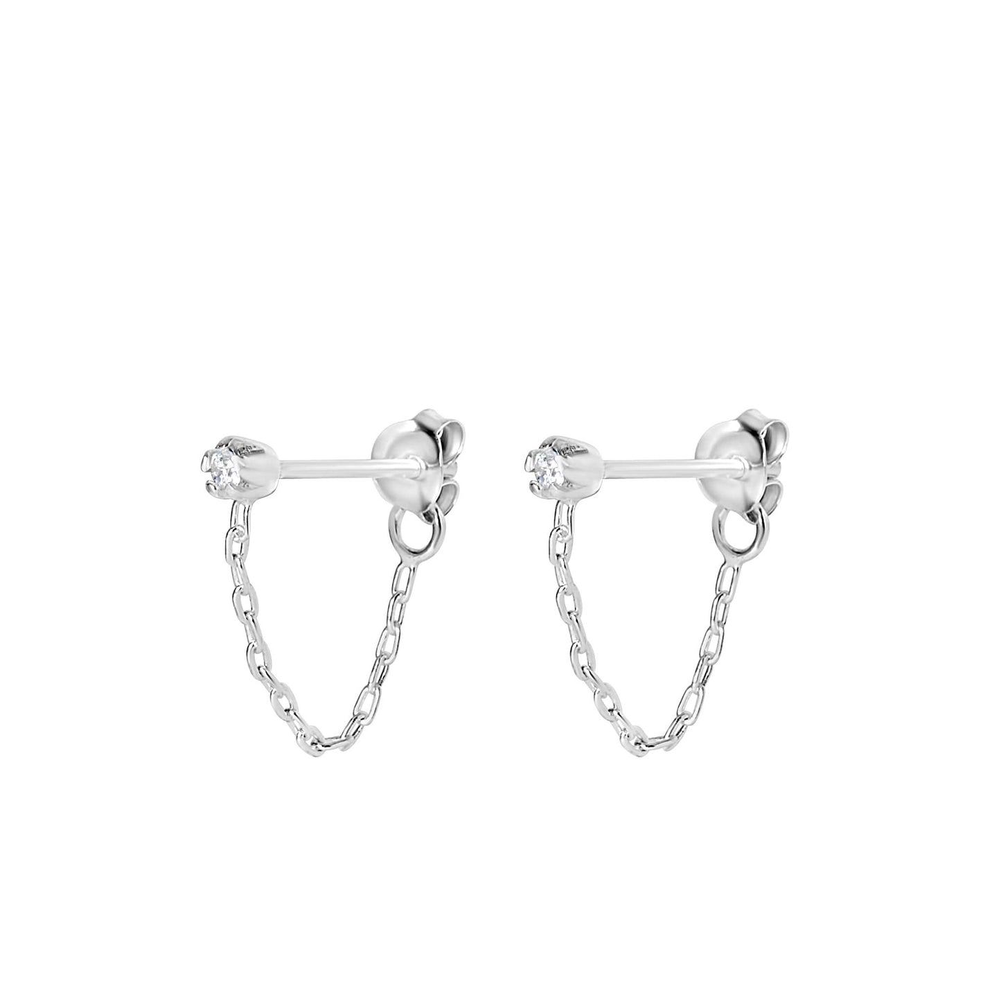 Eloise Dangling Chain Ear Jacket