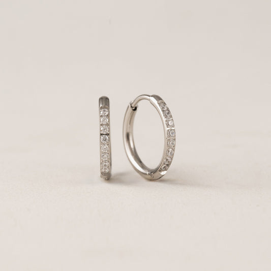 Evie 15mm Hoop Earrings