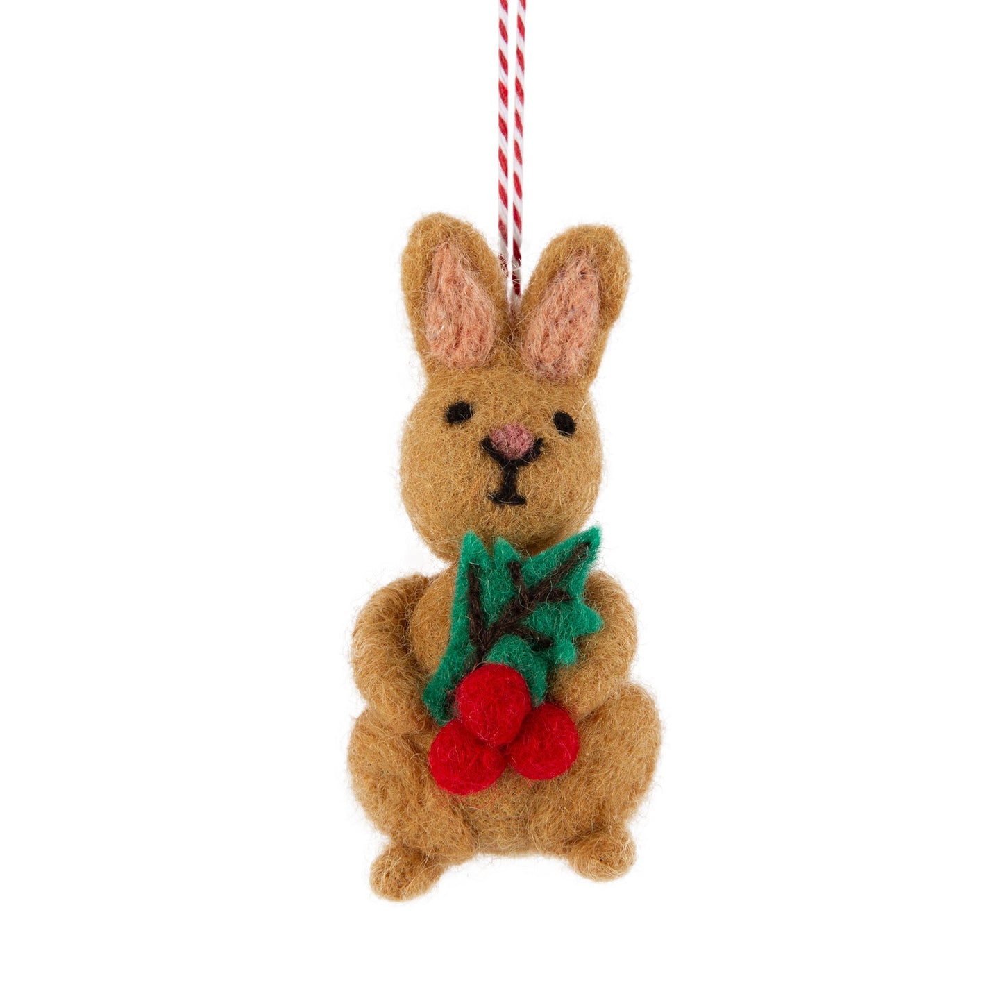 Felt Rabbit Ornament