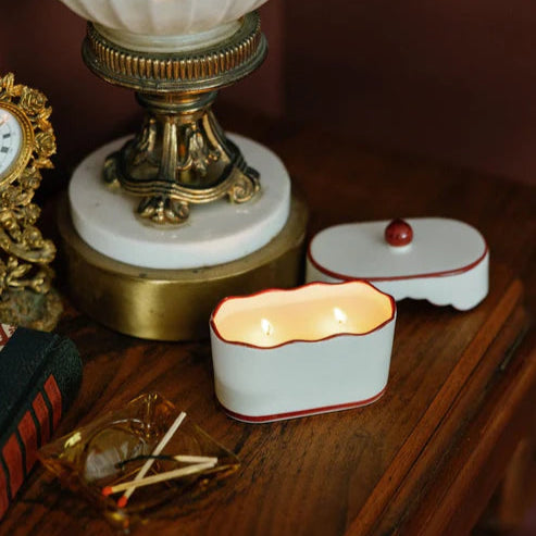 Cherie Collection 5.5oz Ceramic Candles