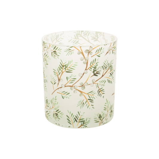 Frosted Branch Tealight Holder