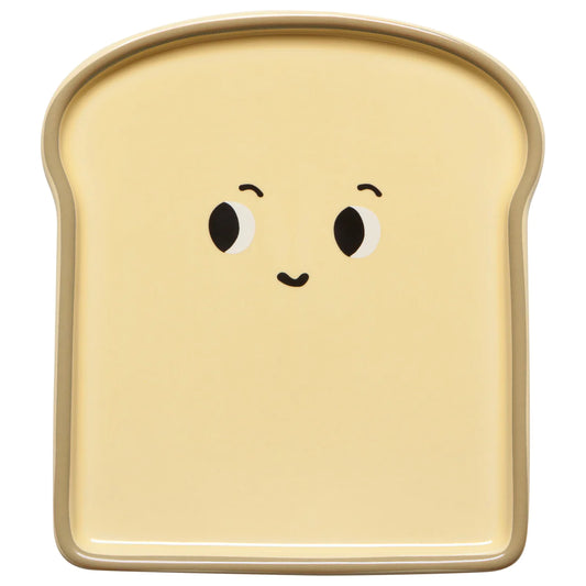 Funny Food Toast Plate