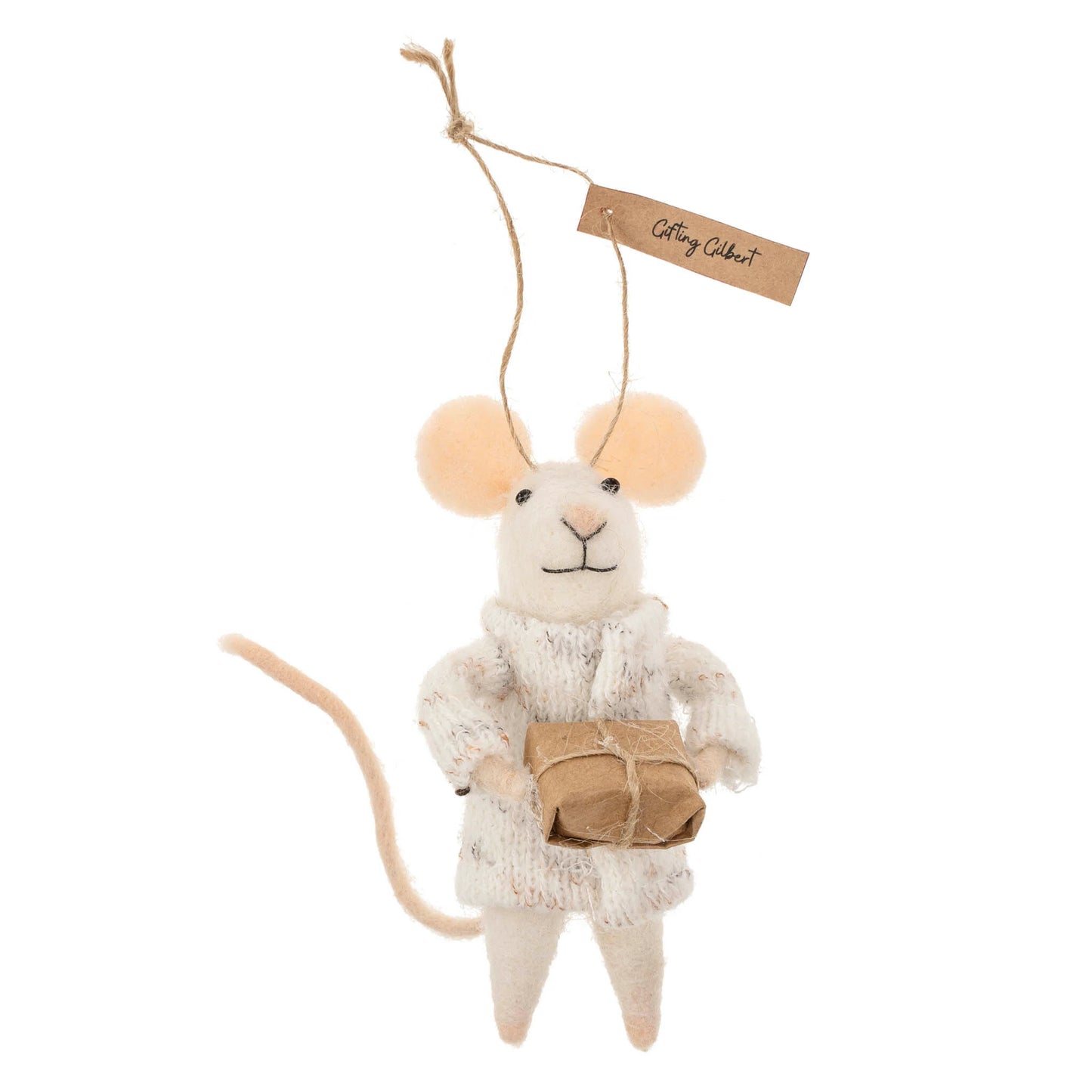 Holiday Felt Mice Ornaments