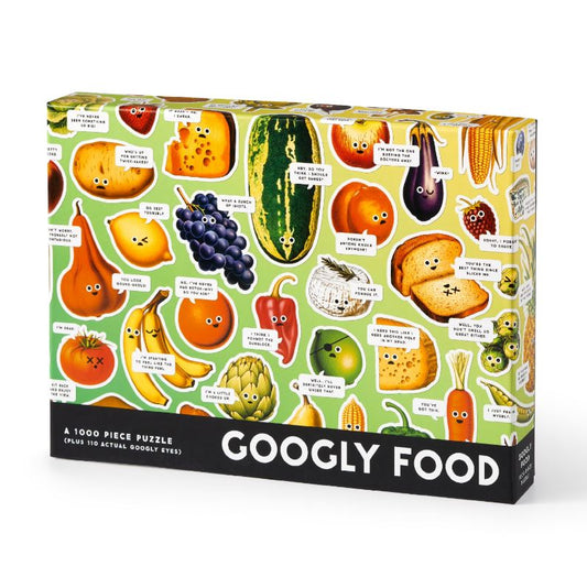 Googly Food 1000 Piece Puzzle