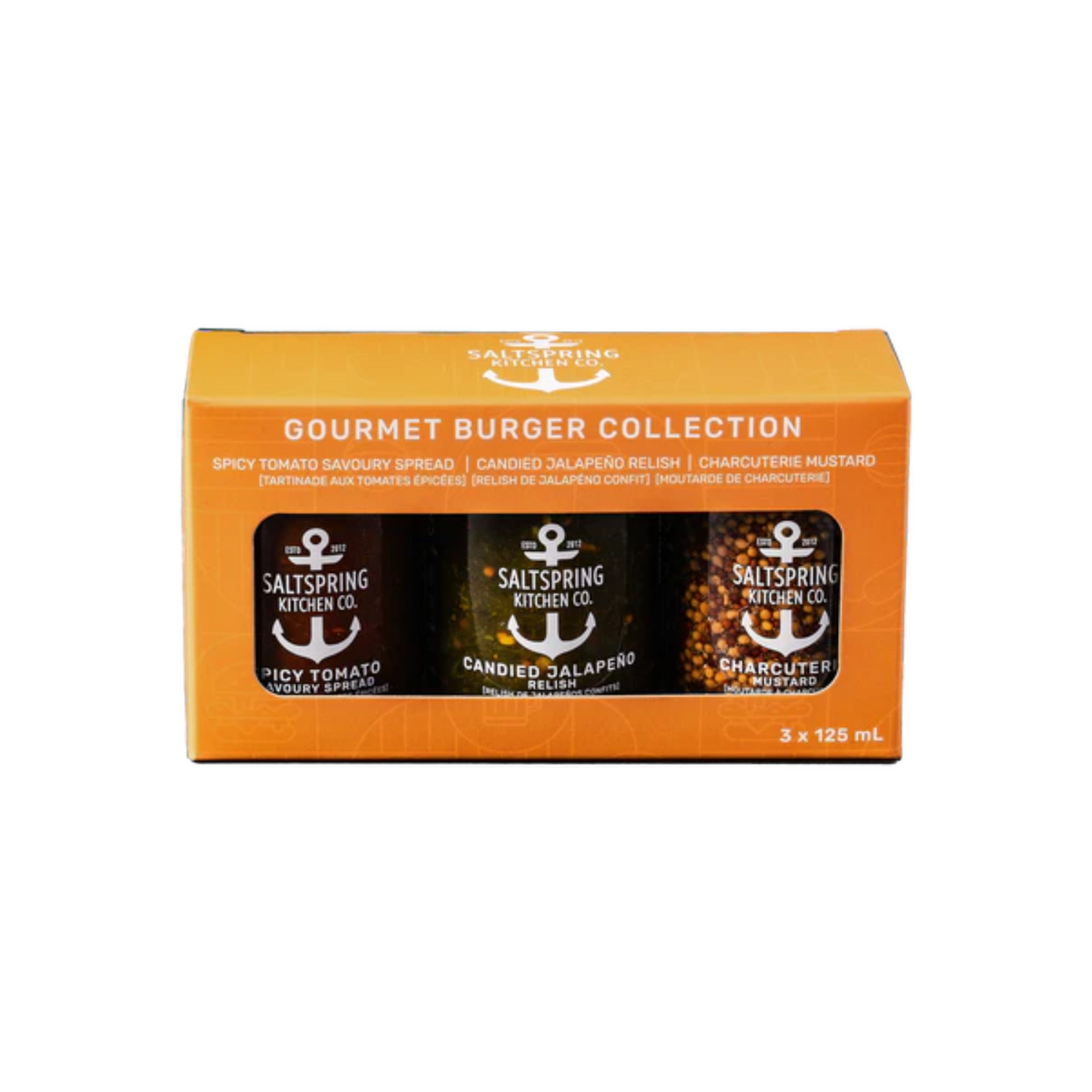 Salt Spring Kitchen Co. Gourmet Burger Spread Trio