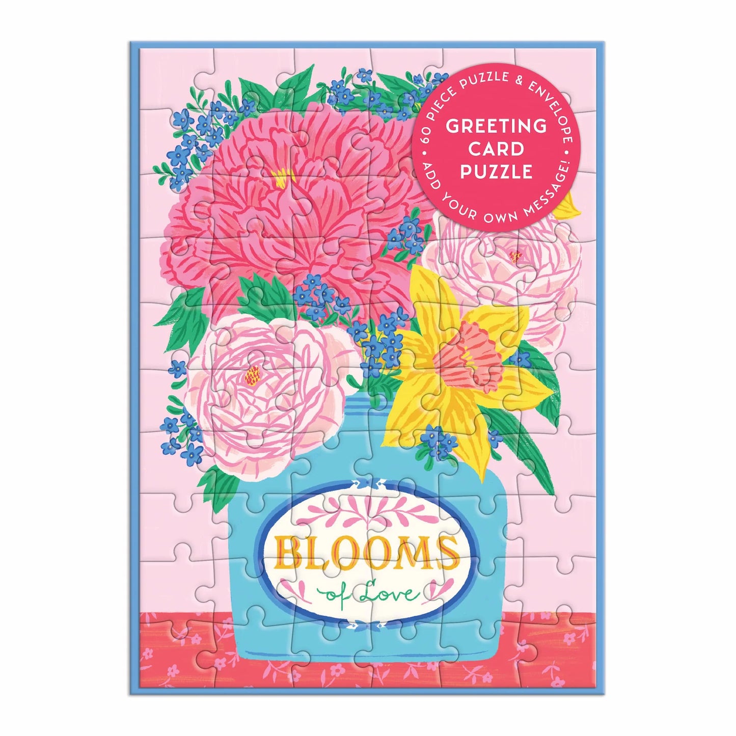Greeting Card Puzzle - Blooms of Love
